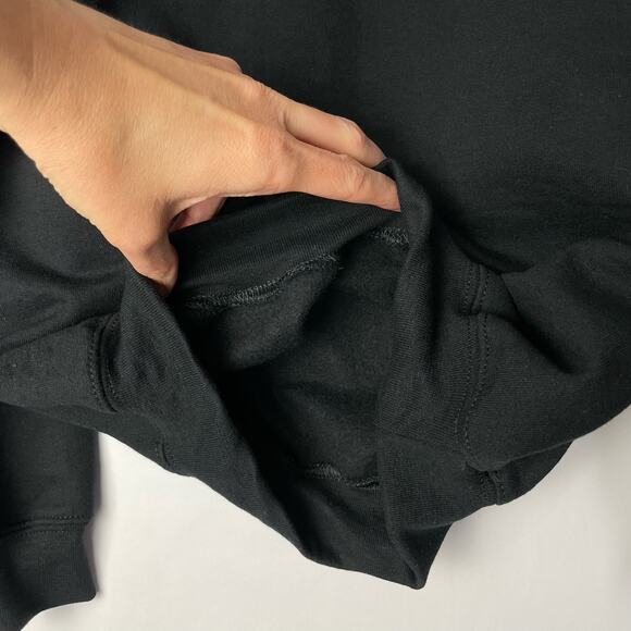 MINI | Vinyl Printed Black Youth Pullover Sweatshirt - Picture 4 of 8